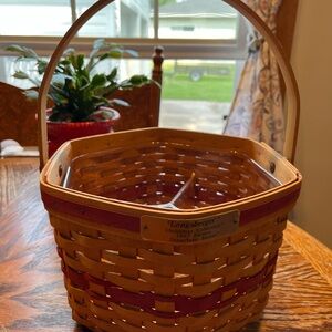Longaberger Christmas Collection 1997 Snowflake Basket
